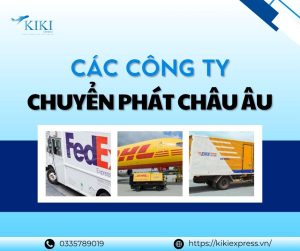các công ty chuyển phát Châu Âu